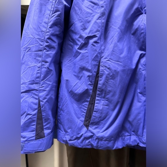 Columbia Interchange Blue Parka Ski Jacket Coat Womens Size Large - Picture 3 of 12